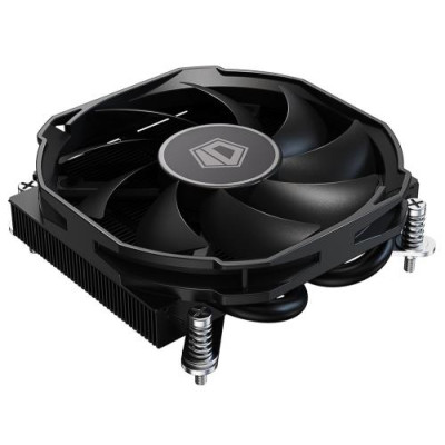 Кулер для процесора ID-Cooling IS-28i Black, алюміній, 1x92 мм, для Intel 115x/1200/1700/1851, до 65 Вт, 4-pin, 800-3600 об/хв, гідродинамічний підшипник, низький профіль - 92×92×28mm