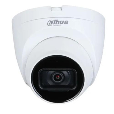 Камера зовнішня HDCVI Dahua DH-HAC-HDW1200TQP-A (3.6 мм), 2 Мп, 1/2.7" CMOS, 1080p/25 fps, 0 Lux, день/ніч, ІЧ підсвічування до 40 м, IP67, 110х101 мм