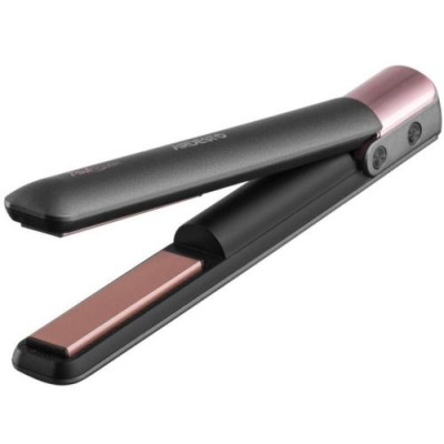 Випрямляч (Праска) для волосся Ardesto HS-R300PT, Grey/Pink, безротовий, 50W, 160-200°C, керамічне покриття нагрівального елементу, час роботи 60хв, автовимкнення, захист від перегрівання
