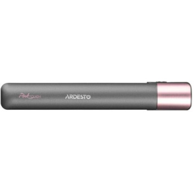 Випрямляч (Праска) для волосся Ardesto HS-R300PT, Grey/Pink, безротовий, 50W, 160-200°C, керамічне покриття нагрівального елементу, час роботи 60хв, автовимкнення, захист від перегрівання