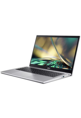 Ноутбук 15" Acer Aspire 3 A315-59-75AD (NX.K6TEU.015) Pure Silver 15.6" FullHD 1920x1080 IPS матовий, Intel Core i7-1255U 1.7-4.7GHz, RAM 16GB, SSD 512GB, Intel Iris Xe Graphics, DOS