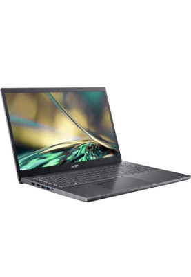 Ноутбук 15" Acer Aspire 5 A515-57-76D9 (NX.KN4EU.00H) Steel Gray 15.6" FullHD 1920x1080 IPS матовий, Intel Core i7-12650H 2.3-4.7GHz, RAM 16GB, SSD 512GB, Intel Iris Xe Graphics, DOS