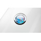 Водонагрівач Willer EV50DR Optima, White, 1500W, 50л, вертикальний, сухий ТЕН, 2 ТЕНи, механічне керування, зовнішній терморегулятор, бак титанокварцова емаль, C, 61.5х41х43см