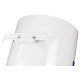 Водонагрівач Willer EV50DR Optima, White, 1500W, 50л, вертикальний, сухий ТЕН, 2 ТЕНи, механічне керування, зовнішній терморегулятор, бак титанокварцова емаль, C, 61.5х41х43см
