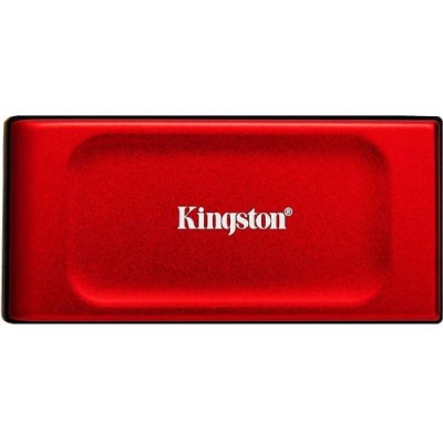 Зовнішній накопичувач SSD, 1Tb, Kingston XS1000, Red, Type-C 3.2 (Gen 2), 1050 / 1000 Мб/с (SXS1000R/1000G)