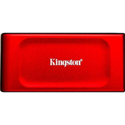 Зовнішній накопичувач SSD, 2Tb, Kingston XS1000, Red, Type-C 3.2 (Gen 2), 1050 / 1000 Мб/с (SXS1000R/2000G)