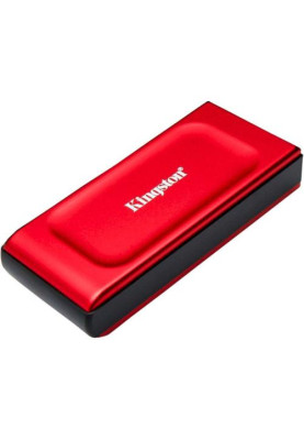 Зовнішній накопичувач SSD, 2Tb, Kingston XS1000, Red, Type-C 3.2 (Gen 2), 1050 / 1000 Мб/с (SXS1000R/2000G)