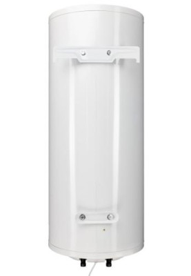 Водонагрівач Willer EV100DR Optima, White, 2000W, 100л, сухий ТЕН, 2 ТЕНи, механічне керування, зовнішній терморегулятор, бак титанокварцова емаль, C, 104.5х41х43см