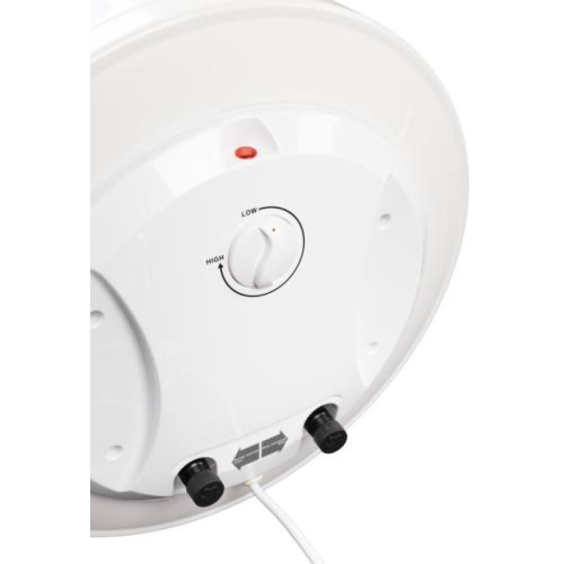 Водонагрівач Willer EV100DR Optima, White, 2000W, 100л, сухий ТЕН, 2 ТЕНи, механічне керування, зовнішній терморегулятор, бак титанокварцова емаль, C, 104.5х41х43см