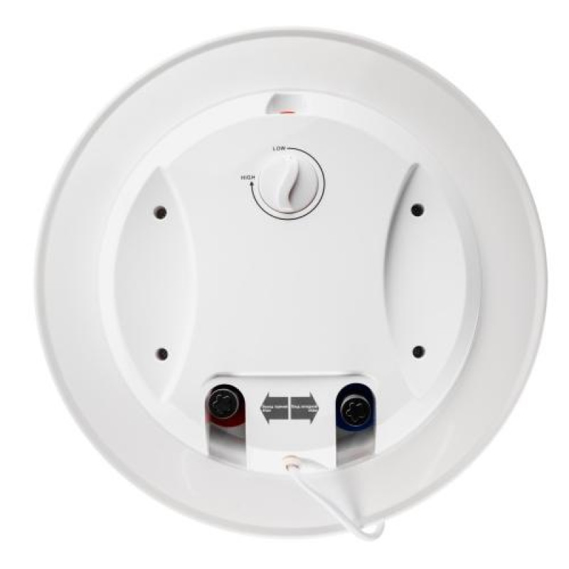 Водонагрівач Willer EV100DR Optima, White, 2000W, 100л, сухий ТЕН, 2 ТЕНи, механічне керування, зовнішній терморегулятор, бак титанокварцова емаль, C, 104.5х41х43см
