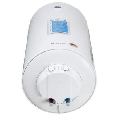 Водонагрівач Willer EV100DR Prime, White, 1500W, 100л, сухий ТЕН, 1 ТЕН, механічне керування, зовнішній терморегулятор, бак титанокварцова емаль, C, 89.5х45х46.5см
