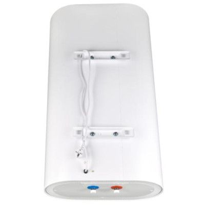 Водонагрівач Willer EVH80R Spring, 2000W, 80л, універсальний, мокрий ТЕН, 2 ТЕНи, плаский, механічне керування, 3 режими потужності, зовнішній терморегулятор, бак титанокварцова емаль, С, 95.5х53х31см