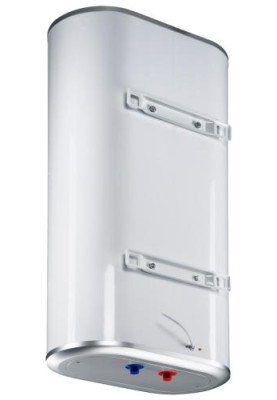 Водонагрівач Willer IV50DR Brig, White, 2000W, 50л, плаский, сухий ТЕН, вертикальний, 2 ТЕНи, механічне керування, 2 режими потужності, зовнішній терморегулятор, бак нержавіюча сталь, D, 86.5х43.5х26см