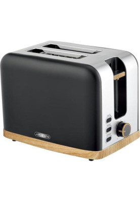 Тостер Ardesto T-F420BWD, Black, 800W, 2 тости, 2 відділення, 7 режимів підсмажування, розморожування
