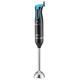 Блендер Monte MT-1907 T, Black/Blue, 700W, занурювальний, 2 швидкості, ножка з нержавіючої сталі
