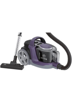 Пилосос Monte MT-8135, Violet/Black, 2400W, контейнер, потужність всмоктування 500W, об'єм пилозбірника 3.5л, циклонна система, щітка підлога/килим, щілинна, для паркету, для м'яких меблів, HEPA-фільтр