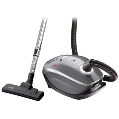 Пилосос Monte MT-8195, Grey, 2500W, мішковий, потужність всмоктування 450W, об'єм пилозбірника 3.5л, щітка підлога/килим, щілинна, для м'яких меблів, тканинний мішок, HEPA-фільтр
