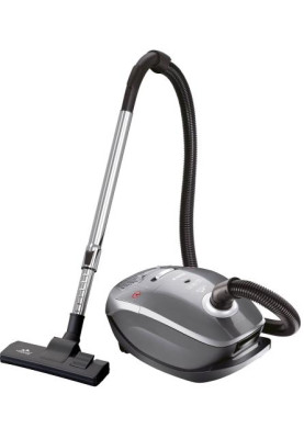 Пилосос Monte MT-8195, Grey, 2500W, мішковий, потужність всмоктування 450W, об'єм пилозбірника 3.5л, щітка підлога/килим, щілинна, для м'яких меблів, тканинний мішок, HEPA-фільтр