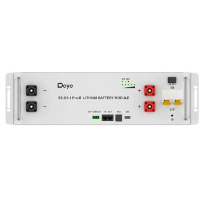 Акумуляторна батарея Deye SE-G5.1 Pro-B, 100 Ah, 51.2 V, BMS, LiFePO4
