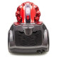 Пилосос Castle CW-104R, Gray/Red, 2400W, безмішковий, циклонний, об'єм пилозбірника 4л, фільтр HEPA, насадки: 2-позиційна, для щілин, для меблів