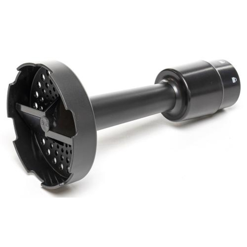 Блендер Eisen EBS-104P, Black, 1000W, занурювальний, 2 швидкості з плавним регулюванням, турбо режим, подрібнювач 400мл, склянка 500мл, насадка для пюре, вінчик