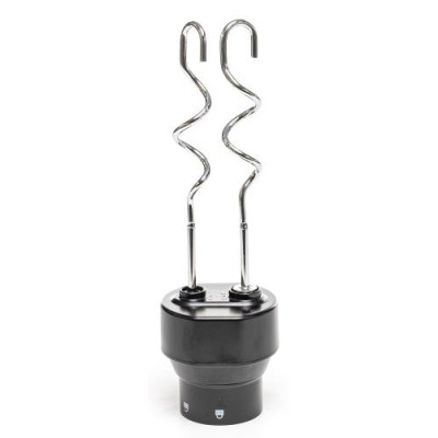 Блендер Eisen EBS-133M, Black, 1000W, понурювальний, 2 швидкості з плавним регулюванням, турбо режим, подрібнювач 400мл, склянка 500мл, насадка-міксер, гаки для тесту, винчик