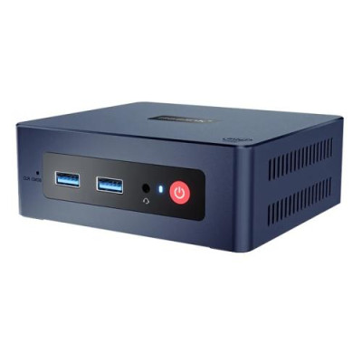Неттоп Beelink MINI S, Black, Celeron N5095 (4x2.0-2.9 GHz), 8Gb DDR4 2933 MHz SO-DIMM, 256Gb SSD M.2, 1x2.5" SATA, UHD Graphics, WiFi 5, Bluetooth 4.2, GLan, 4xUSB 3.2, 2xHDMI, Windows 11 Pro, кріплення VESA у комплекті (BLMSN50908256BK_W6)