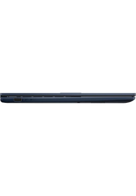 Ноутбук 15" Asus VivoBook 15 X1504VA-BQ499 (90NB10J1-M00PH0) Quiet Blue 15.6" FullHD 1920x1080 матовий, Intel Core i3-1315U 1.2-4.5GHz, RAM 16GB, SSD 512GB, Intel UHD Graphics, DOS