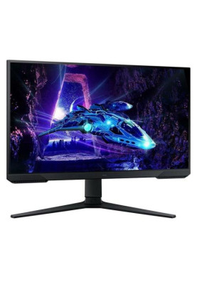 Монітор 24" Samsung Odyssey G3, Black, WLED, VA, 1920x1080 (16:9), 1 мс, 180 Гц, 250 кд/м², 3000:1, 178°/178°, HDMI/DP, VESA 100x100 мм (LS24DG300EIXCI)