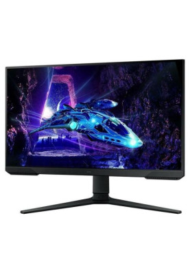 Монітор 24" Samsung Odyssey G3, Black, WLED, VA, 1920x1080 (16:9), 1 мс, 180 Гц, 250 кд/м², 3000:1, 178°/178°, HDMI/DP, VESA 100x100 мм (LS24DG300EIXCI)
