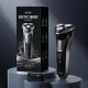 Електробритва Xiaomi Enchen BlackStone Plus, Black, час заряджання акумулятора 1 година, час роботи від акумулятора 90 хв, індикатор заряджання, плаваючі голівки, тример