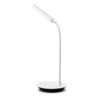 Лампа настільна ColorWay Portable & Flexible 360, White, 220 Лм, 36 LED, сенсорне керування, 2800K-3200K / 4000K-4500K / 6000K-6500K, Type-C, з вбудованим акумулятором 1800 mAh (CW-DL12FB-W)