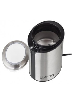 Кавомолка Liberton LCG-2307, Inox, 150W, 50г, блокування включення при знятій кришці, корпус та ніж нержавіюча сталь