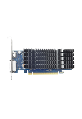 Відеокарта GeForce GT1030, Asus, 2Gb GDDR5, 64-bit, DVI/HDMI, 1506/6008MHz, Low Profile, Silent (GT1030-SL-2G-BRK)
