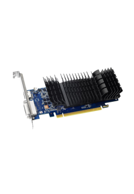 Відеокарта GeForce GT1030, Asus, 2Gb GDDR5, 64-bit, DVI/HDMI, 1506/6008MHz, Low Profile, Silent (GT1030-SL-2G-BRK)