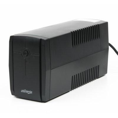 Джерело безперебійного живлення Maxxter MX-UPS-B650-02 Black, 650VA, 390 Вт, лінійно-інтерактивний, 2 розетки, батарея 12В/7Аг x 1 шт