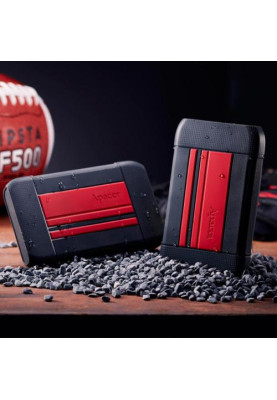 Зовнішній жорсткий диск 1Tb Apacer AC633, Black/Red, 2.5", USB 3.2 (Gen 1), ударостійкий, прогумований корпус (AP1TBAC633R-1)