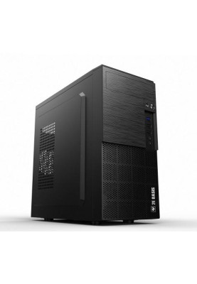 Корпус 2E BASIS Black, без БЖ, Mini Tower, для Micro ATX / Mini ITX, 1хUSB 3.0, 2хUSB 2.0, 188x361x360 мм, 2.31 кг (2E-RD860-3U)