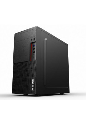 Корпус 2E BASIS Black, без БЖ, Mini Tower, для Micro ATX / Mini ITX, 1хUSB 3.0, 2хUSB 2.0, 188x361x360 мм, 2.31 кг (2E-RD860-3U)
