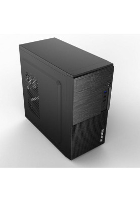Корпус 2E BASIS Black, без БЖ, Mini Tower, для Micro ATX / Mini ITX, 1хUSB 3.0, 2хUSB 2.0, 188x361x360 мм, 2.31 кг (2E-RD860-3U)