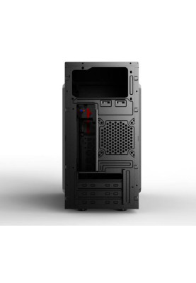 Корпус 2E BASIS Black, без БЖ, Mini Tower, для Micro ATX / Mini ITX, 1хUSB 3.0, 2хUSB 2.0, 188x361x360 мм, 2.31 кг (2E-RD860-3U)