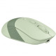 Миша A4Tech Fstyler FB10C, Matcha Green, USB, бездротова, оптична, BT+RF (Combo), 1200/1600/2000/2400 dpi, 125 Hz, 4 кнопки, вбудований Li акумулятор