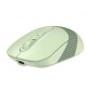 Миша A4Tech Fstyler FB10C, Matcha Green, USB, бездротова, оптична, BT+RF (Combo), 1200/1600/2000/2400 dpi, 125 Hz, 4 кнопки, вбудований Li акумулятор