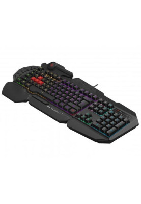 Клавіатура Bloody B310N Black, USB, ігрова, неонове підсвічування, ефекти "дихання"