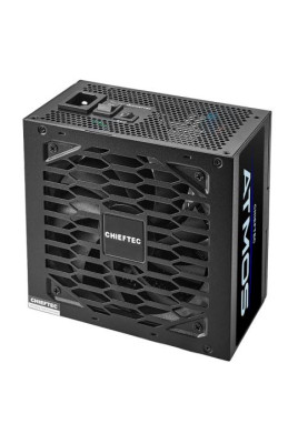 Блок живлення 750 Вт, Chieftec ATMOS, Black, модульний, 80+ Gold, Active PFC, 120 мм FDB, 4xMolex / 9xSATA / 1x16-pin / 4x6+2-pin / 1x20+4-pin / 2x4+4-pin, захист AFC/OCP/OPP/OTP/OVP/SCP/SIP/UVP (CPX-750FC)