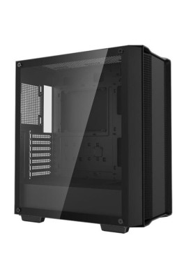 Корпус Deepcool CC560 Limited V2, Black, без БЖ, Mid Tower, ATX / Micro ATX / Mini ITX, 1xUSB 3.0 / 1xUSB 2.0, макс. CPU - 165 мм / GPU - 370 мм, бічна панель із загартованого скла (R-CC560-BKNAA0-G-2)
