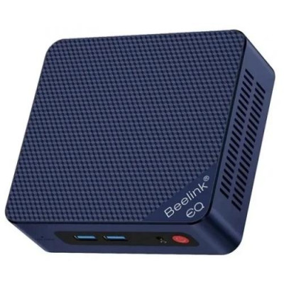 Неттоп Beelink MINI S, Blue, N95 (4x3.4 GHz, 15 Вт), 8Gb DDR4 3200 MHz SO-DIMM, 256Gb SSD NVMe, 1x2.5" SATA, UHD Graphics, WiFi 5, Bluetooth 4.2, GLan, 4xUSB 3.2, 2xHDMI, Windows 11 Pro, кріплення VESA у комплекті (9B.EU2490824K40)