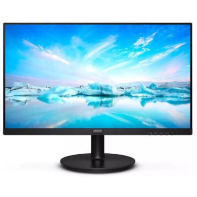 Монітор 23.8" Philips 241V8LAB/00, Black, WLED, VA, 1920x1080 (16:9), 4 мс, 100 Гц, 250 кд/м², 4000:1, 178°/178°, VGA/HDMI, 2х2 Вт