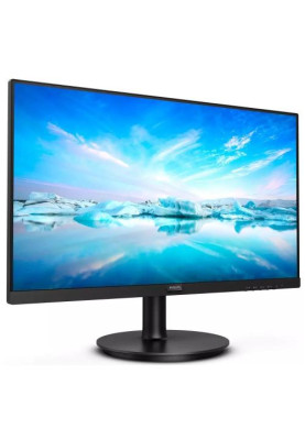 Монітор 23.8" Philips 241V8LAB/00, Black, WLED, VA, 1920x1080 (16:9), 4 мс, 100 Гц, 250 кд/м², 4000:1, 178°/178°, VGA/HDMI, 2х2 Вт