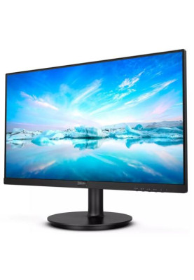 Монітор 23.8" Philips 241V8LAB/00, Black, WLED, VA, 1920x1080 (16:9), 4 мс, 100 Гц, 250 кд/м², 4000:1, 178°/178°, VGA/HDMI, 2х2 Вт